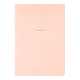 Midori Colour Notebook - 5 mm Dotted - Pink - A5
