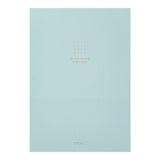 Midori Colour Paper Pad - Dot Grid - Blue - A5 - - Notebooks - Bunbougu