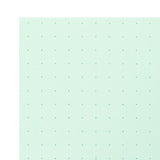 Midori Colour Paper Pad - Dot Grid - Green - A5 - - Notebooks - Bunbougu