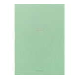 Midori Colour Paper Pad - Dot Grid - Green - A5 - - Notebooks - Bunbougu