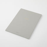 Midori Colour Paper Pad - Dot Grid - Grey - A5 - - Notebooks - Bunbougu