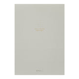 Midori Colour Paper Pad - Dot Grid - Grey - A5 - - Notebooks - Bunbougu