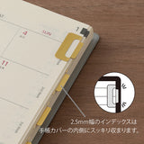 Midori Index Clips - Brass - Medium Size - Pack of 8 - - Index Tabs & Dividers - Bunbougu