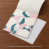 Midori Kimagura Letter Paper Pad - 24 Sheets - Panda - - Envelopes & Letter Pads - Bunbougu