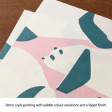 Midori Kimagura Letter Paper Pad - 24 Sheets - Panda - - Envelopes & Letter Pads - Bunbougu