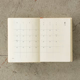 Midori MD 2024 Notebook Diary - 1 Day 1 Page - A6 -  - Diaries & Planners - Bunbougu