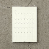 Midori MD 2026 Diary - Calendar Sticker - Medium - - Diaries & Planners - Bunbougu