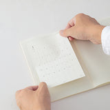Midori MD 2026 Diary - Calendar Sticker - Medium - - Diaries & Planners - Bunbougu