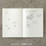 Midori MD 2026 Diary - Calendar Sticker - Medium - - Diaries & Planners - Bunbougu