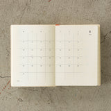 Midori MD 2026 Notebook Diary - 1 Day 1 Page - A6 - - Diaries & Planners - Bunbougu