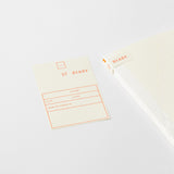Midori MD 2027 Diary - A6