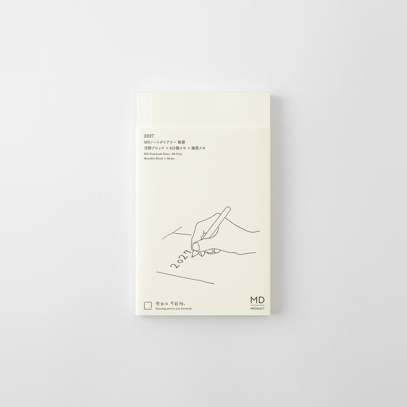 Midori MD 2027 Diary - B6 Slim