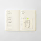 Midori MD 2027 Notebook Diary - 1 Day 1 Page - A5