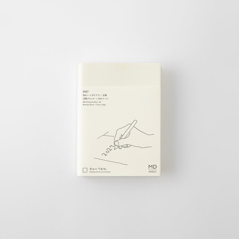 Midori MD 2027 Notebook Diary - 1 Day 1 Page - A6