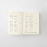 Midori MD 2027 Notebook Diary - 1 Day 1 Page - A6