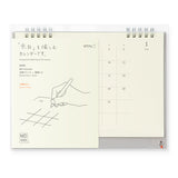 Midori MD Desk 2026 Calendar - - Diaries & Planners - Bunbougu
