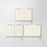 Midori MD Desk 2027 Calendar - Monthly Block + Memo