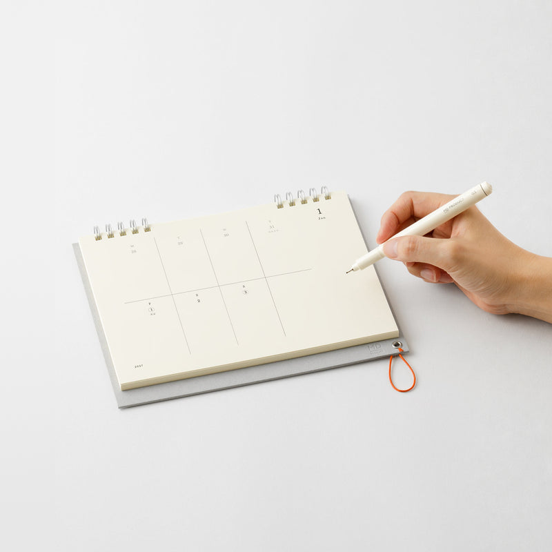 Midori MD Desk 2027 Calendar - Weekly + Memo