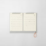 Midori MD Desk 2027 Twin Calendar - 2 Monthly Blocks + Memo