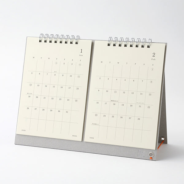 Midori MD Twin Desk 2026 Calendar - - Diaries & Planners - Bunbougu