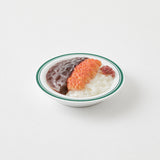 Midori Refrigerator Miniature Magnet - Food - Katsu Curry
