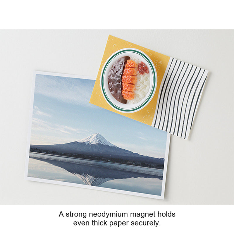 Midori Refrigerator Miniature Magnet - Food - Katsu Curry - - Creative Stationery - Bunbougu