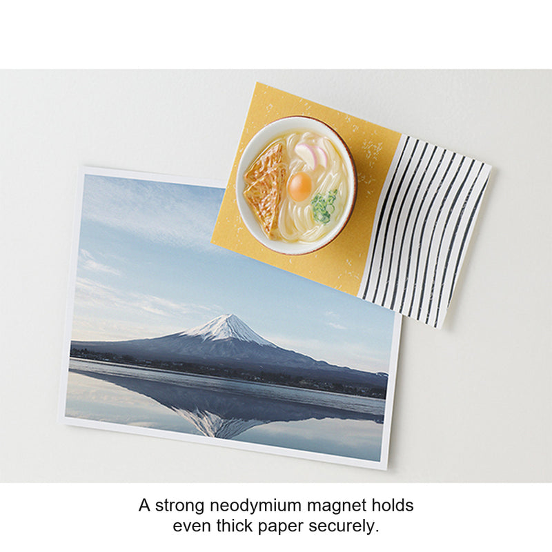 Midori Refrigerator Miniature Magnet - Food - Sanuki Udon - - Creative Stationery - Bunbougu
