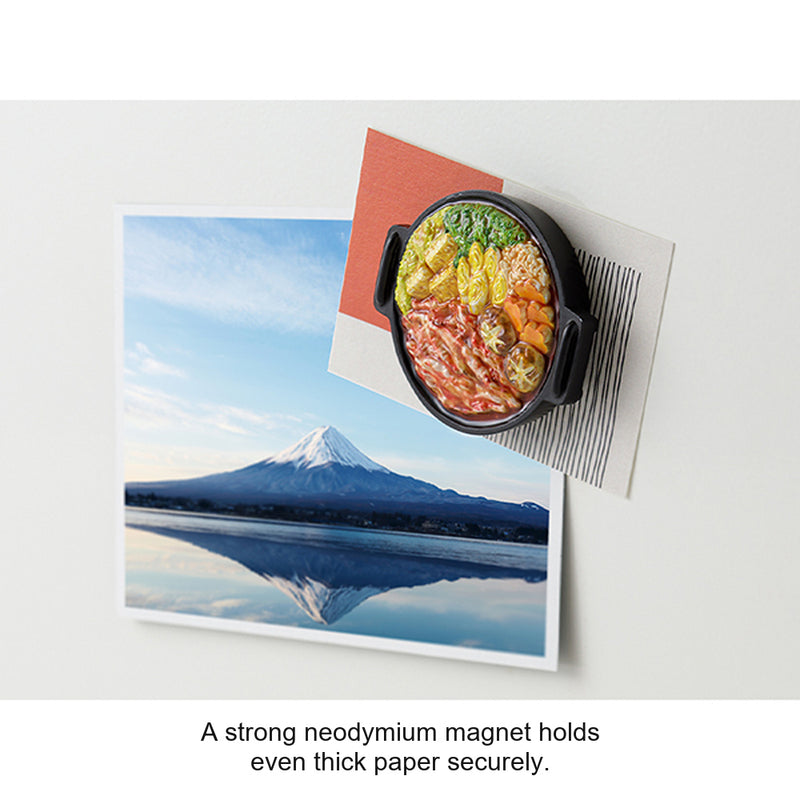 Midori Refrigerator Miniature Magnet - Food - Sukiyaki - - Creative Stationery - Bunbougu