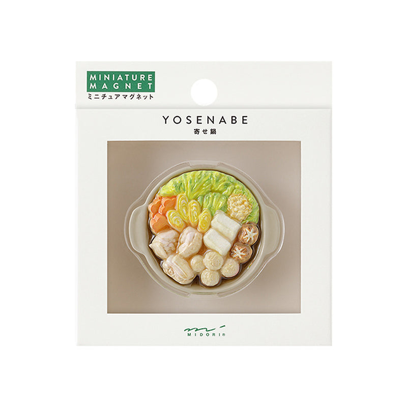 Midori Refrigerator Miniature Magnet - Food - Yosenabe - - Creative Stationery - Bunbougu
