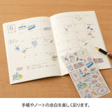 Midori Seal Collection Planner Stickers - Country - Netherlands - - Planner Stickers - Bunbougu