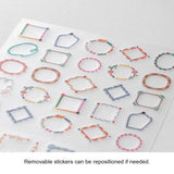 Midori Seal Collection Planner Stickers - Date Circle Decorative