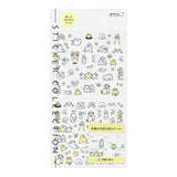 Midori Seal Collection Planner Stickers - Monster
