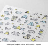 Midori Seal Collection Planner Stickers - Monster
