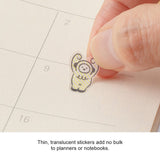 Midori Seal Collection Planner Stickers - Monster