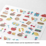 Midori Seal Collection Planner Stickers - Motif