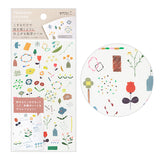 Midori Transfer Sticker for Journaling - Scandinavian Pattern -  - Planner Stickers - Bunbougu