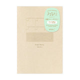 Midori Yuru Log Notebook Refill - Free Diary (Monthly/12 Months) - B6