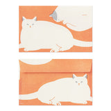 Midori Kimagura Envelope - 8 Envelopes - Cat - - Envelopes & Letter Pads - Bunbougu