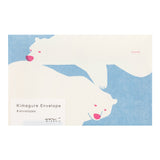 Midori Kimagura Envelope - 8 Envelopes - Polar Bear - - Envelopes & Letter Pads - Bunbougu