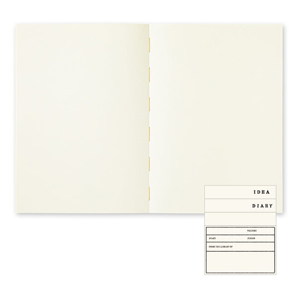 Midori MD Notebook - Thick Paper - Plain - A5 -  - Notebooks - Bunbougu