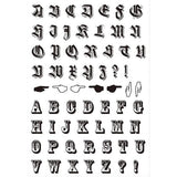 Moodtape Zakka Transparent Stamp - Letter
