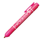 Zebra Mckee Knock Permanent Marker - Fine Tip - 1.0 mm - Pink - Markers - Bunbougu