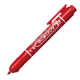 Zebra Mckee Knock Permanent Marker - Fine Tip - 1.0 mm - - Markers - Bunbougu