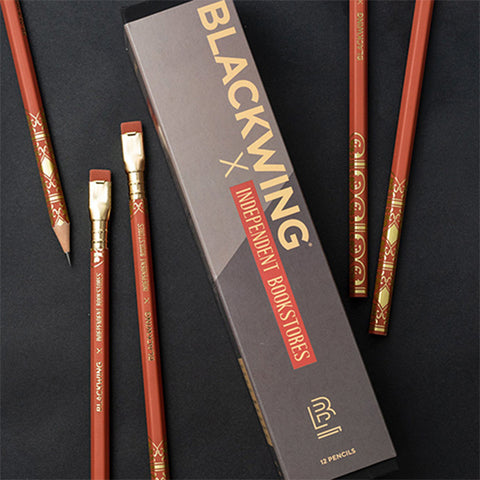 Palomino Blackwing Graphite Pencils - Independent Bookstores Edition - Box of 12 - Graphite Pencils - Bunbougu