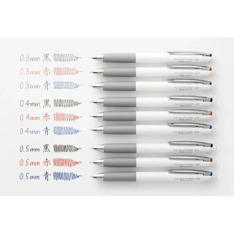 Pentel Floatune Ballpoint Pen - 0.4 mm - - Markers - Bunbougu