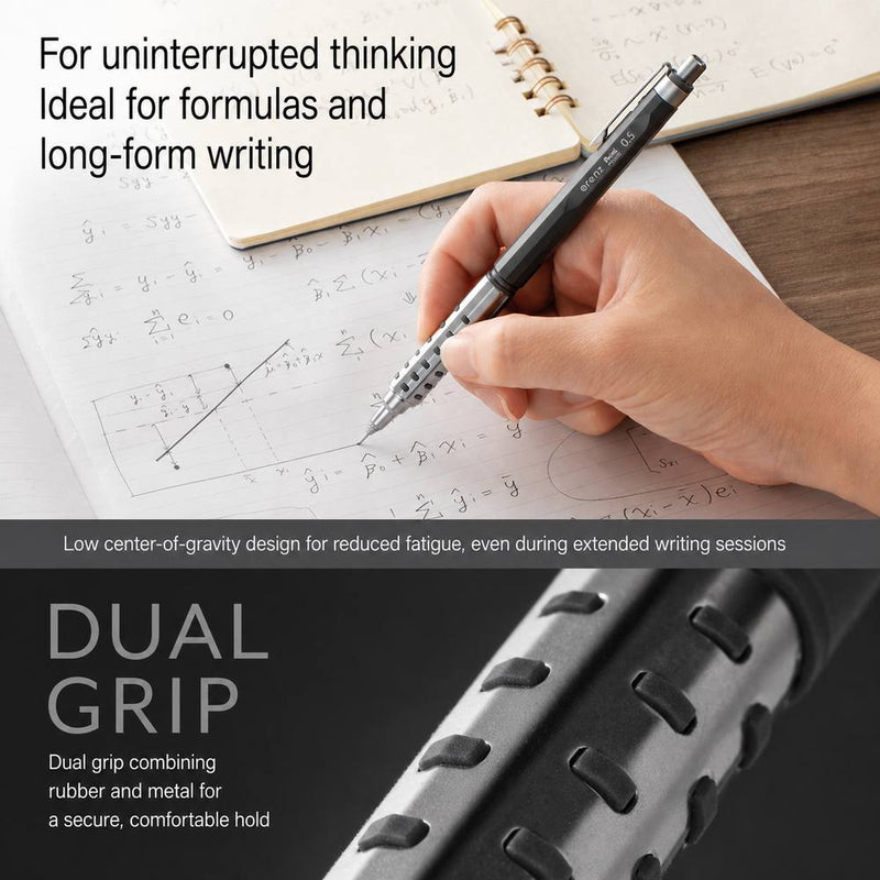 Pentel Orenz AT Dual Grip Mechanical Pencil - 0.5 mm - - Mechanical Pencils - Bunbougu