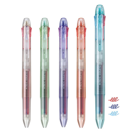 Pilot Hi-Tec-C Coleto Multi Pen - Mineral Colour Limited Edition - 3 Colour Components - 0.4 mm -  - Multi Pens - Bunbougu