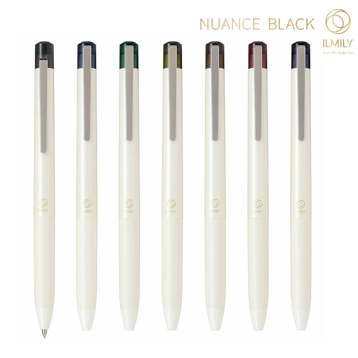 Pilot ILMILY Nuance Black Ballpoint Pen - Limited Edition - 0.5 mm - - Ballpoint Pens - Bunbougu