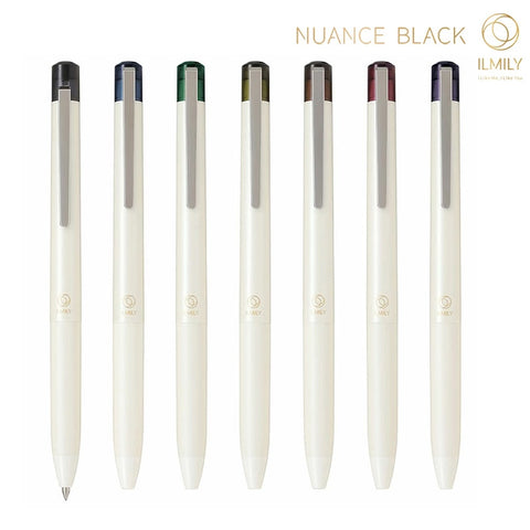 Pilot ILMILY Nuance Black Ballpoint Pen - Limited Edition - 0.5 mm - - Ballpoint Pens - Bunbougu
