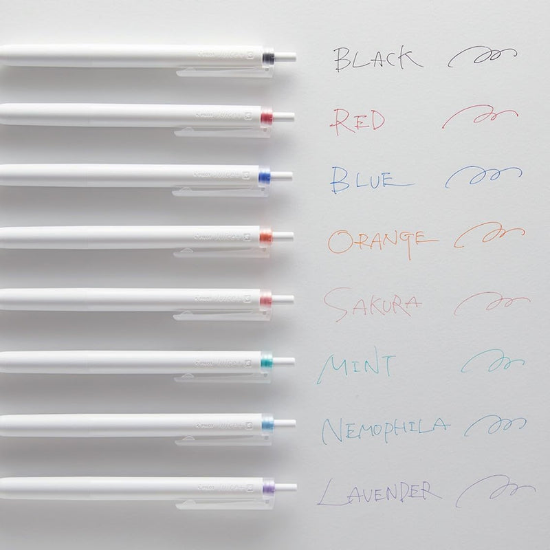 Pilot Juice+ Gel Pen - 8 Colour Set - 0.4 mm - - Gel Pens - Bunbougu
